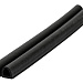 Уплотнитель самоклеющийся Acuretto 12х10mm D150m черный 